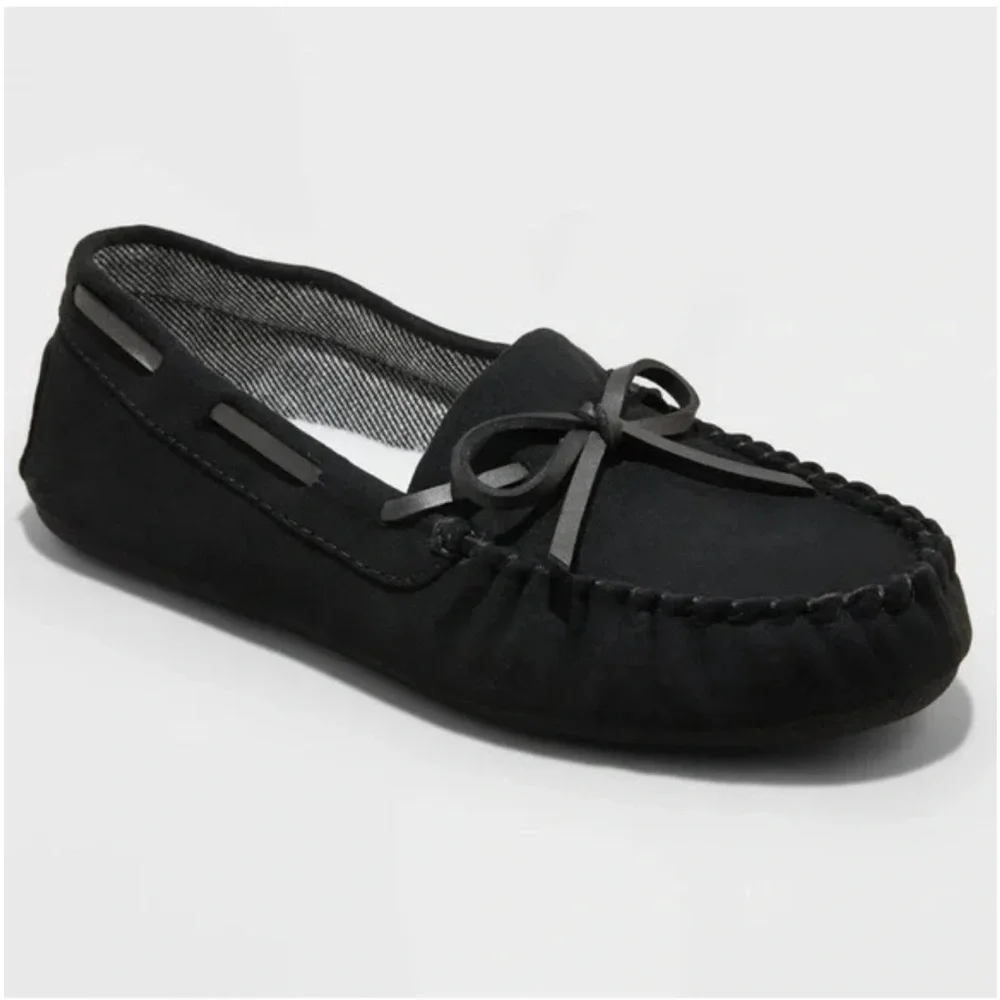 Boys Lionel Black Moccasin - Cat & Jack™